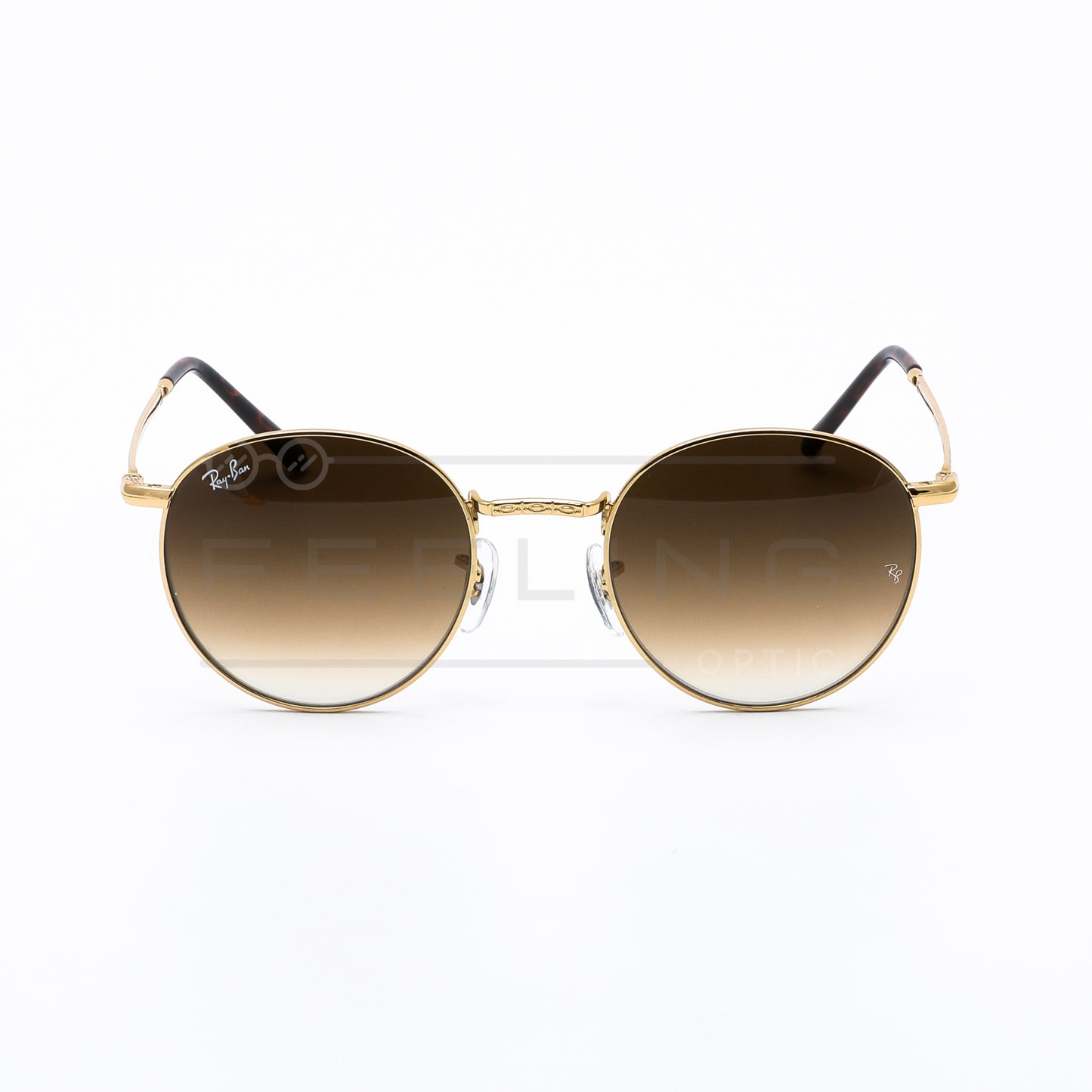 RAYBAN NEW ROUND RB-3637 - Marron & Gold