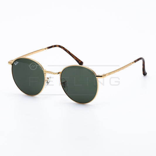 RAYBAN NEW ROUND RB-3637 - Vert & Gold