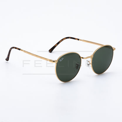 RAYBAN NEW ROUND RB-3637 - Vert & Gold