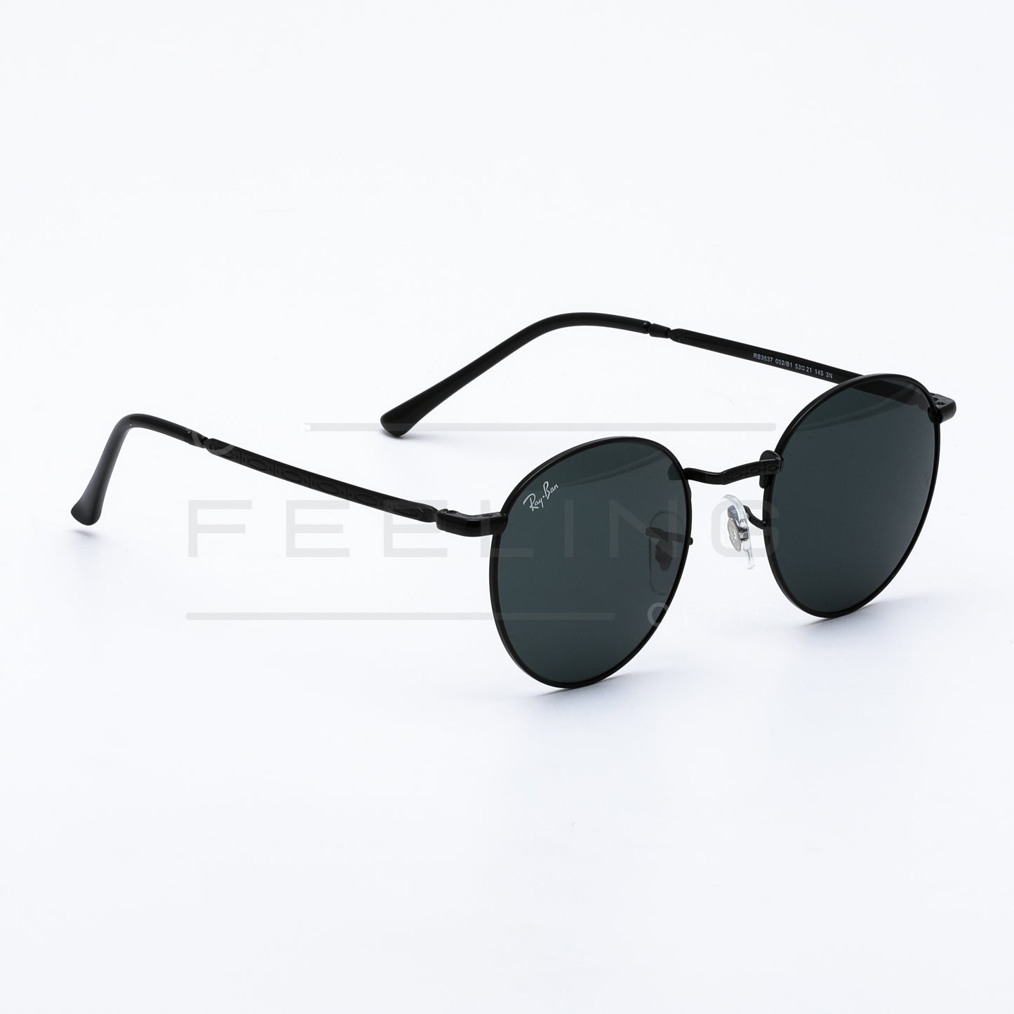 RAYBAN NEW ROUND RB-3637 - Full Black