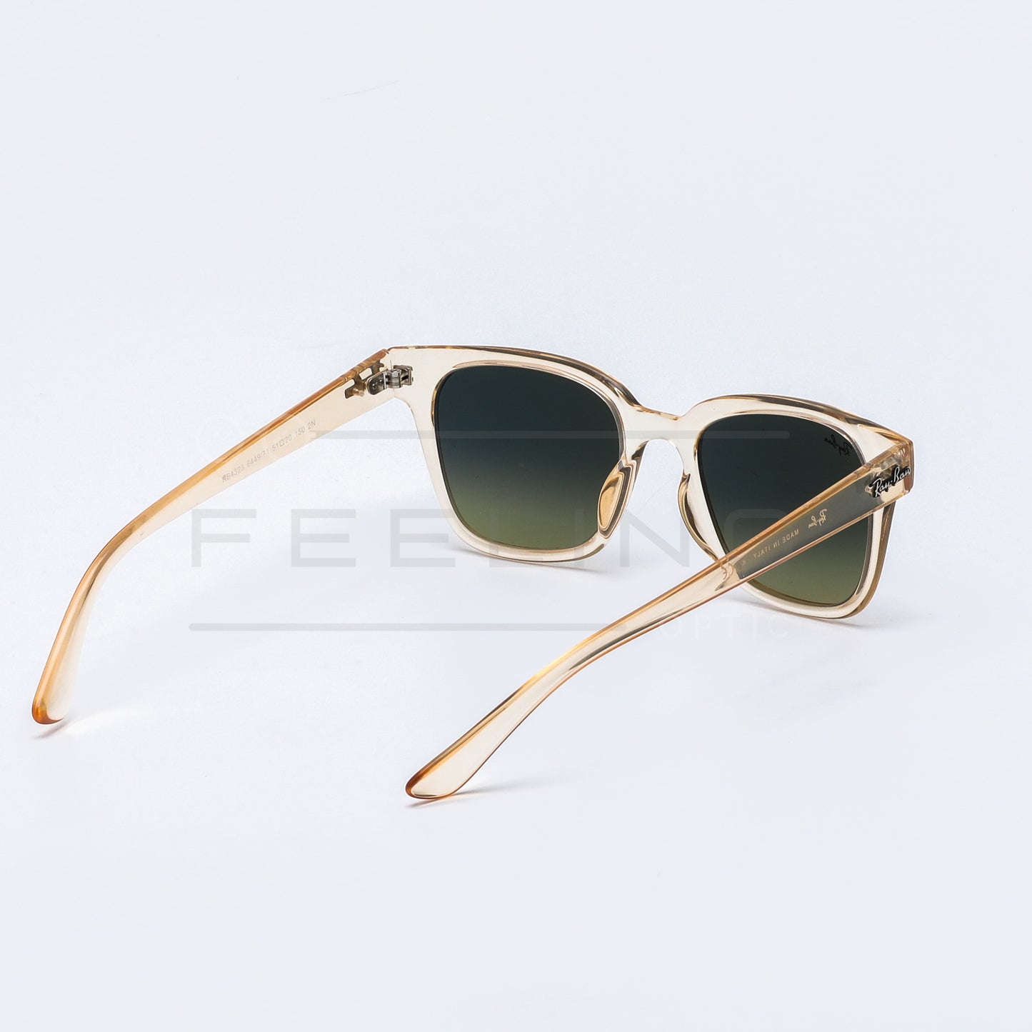 RAYBAN RB-4323 - Vert & Transparent