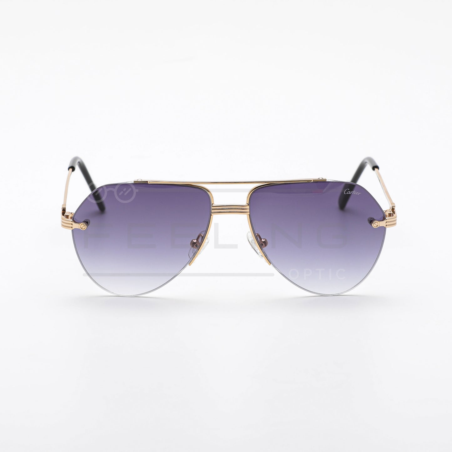 CARTIER CT0427S - Noir & Gold