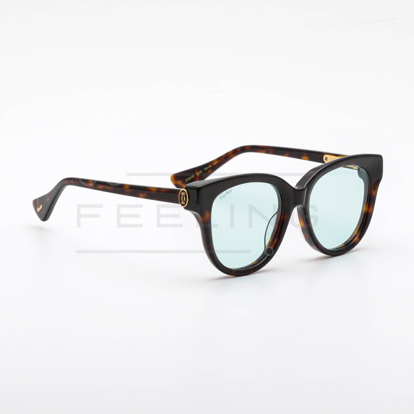 CARTIER CT0316 - Bleu Ciel & Havane