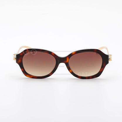 CARTIER CT0641S - Marron & Gold