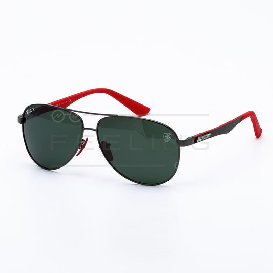 RAYBAN FERRARI RB-8313M - Noir & Rouge