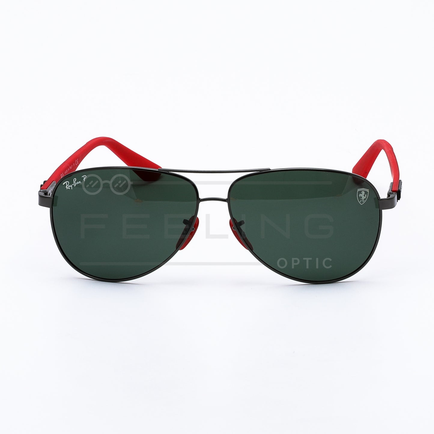 RAYBAN FERRARI RB-8313M - Noir & Rouge