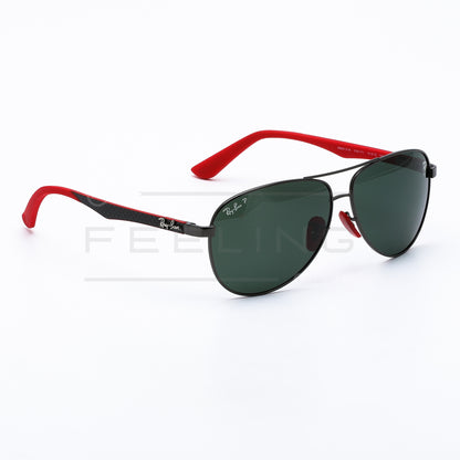 RAYBAN FERRARI RB-8313M - Noir & Rouge