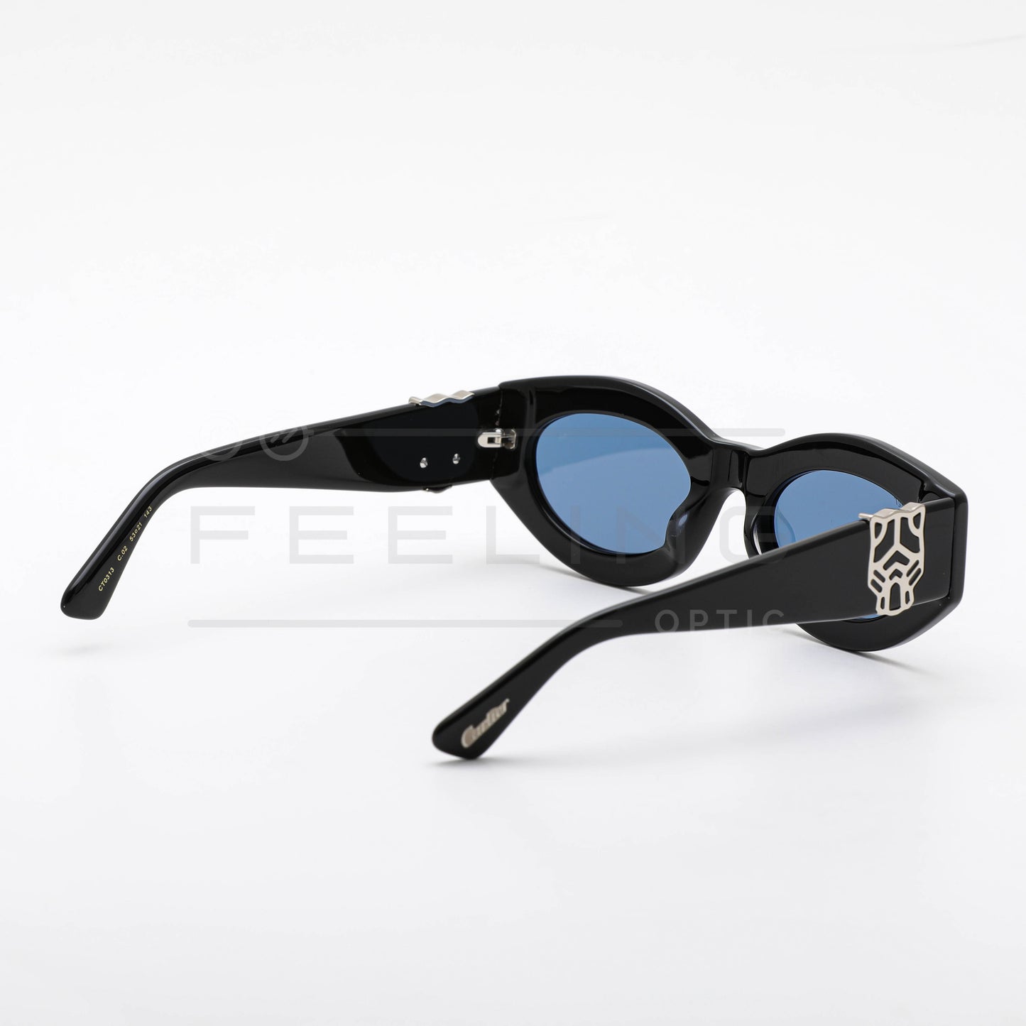 CARTIER CT0313 - Bleu & Noir