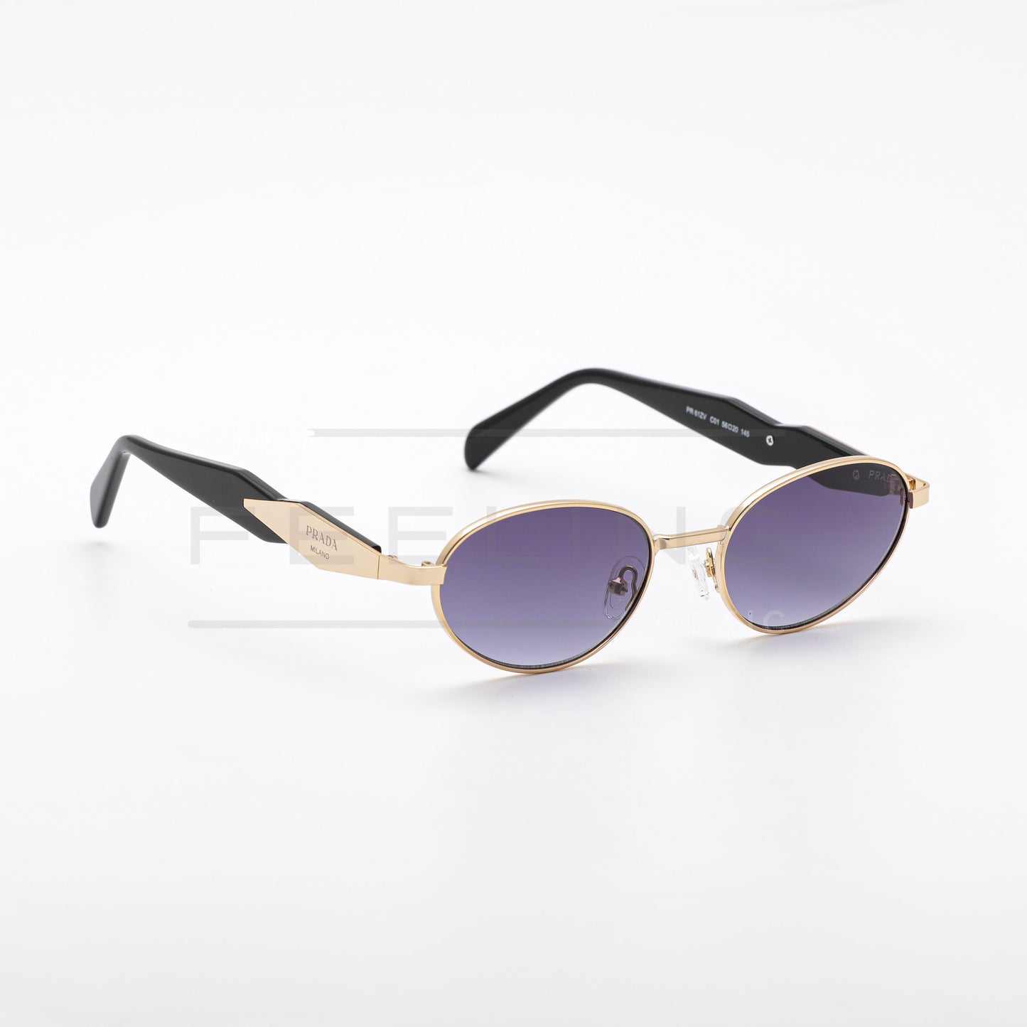 PRADA PR61ZV - Noir & Gold