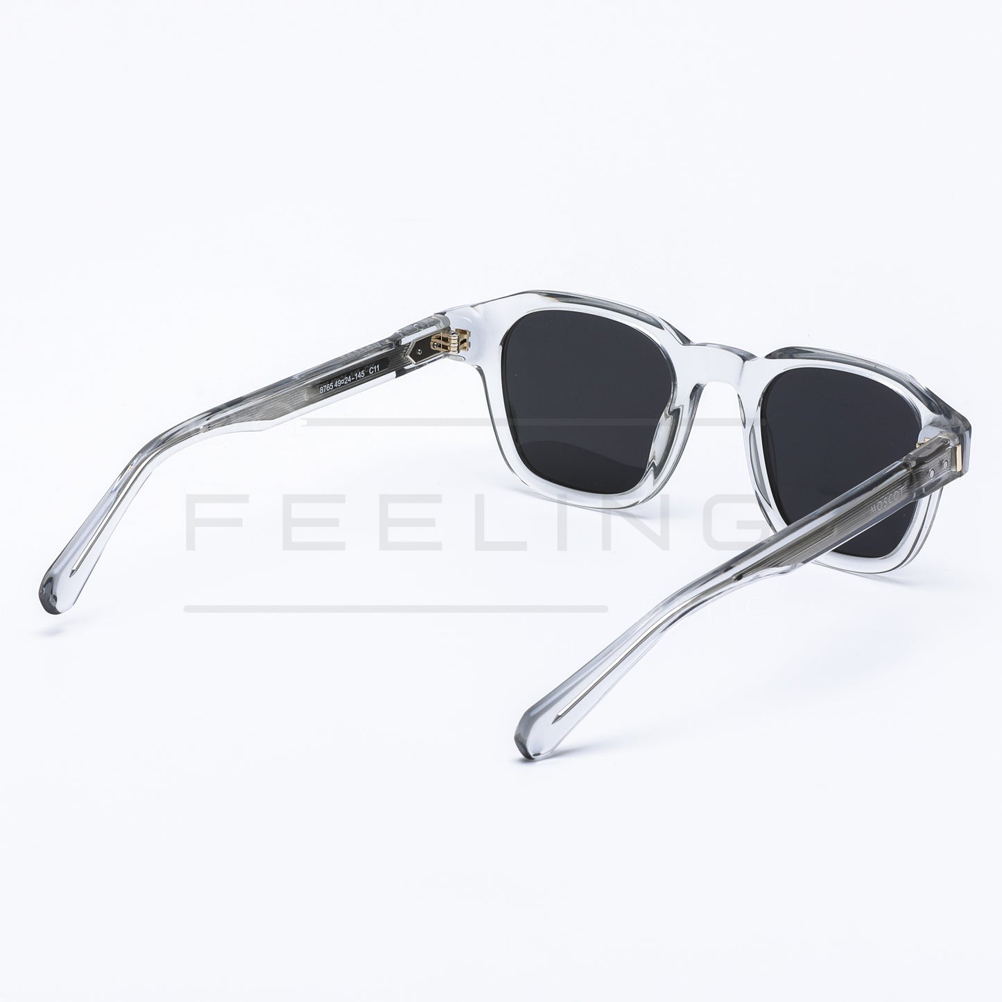 MOSCOT 8765 - Noir & Transparent