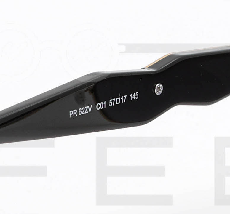 PRADA PR62ZV - Noir & Gold