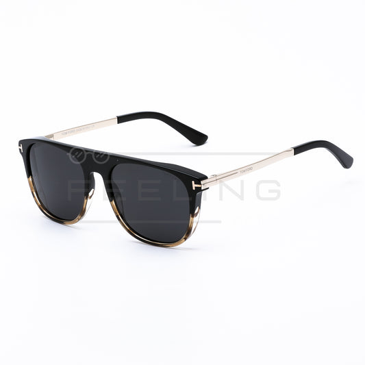 TOM FORD 8702 - Noir & Marron