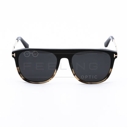 TOM FORD 8702 - Noir & Marron