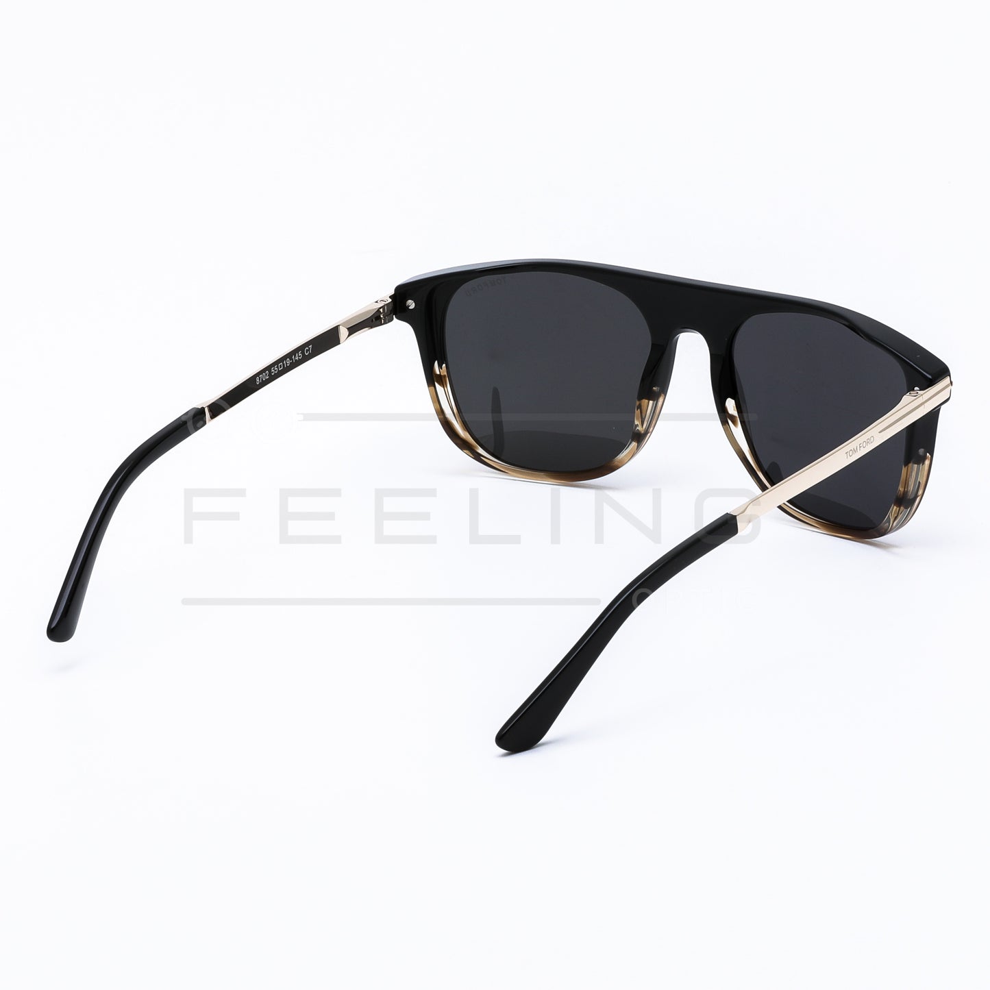 TOM FORD 8702 - Noir & Marron