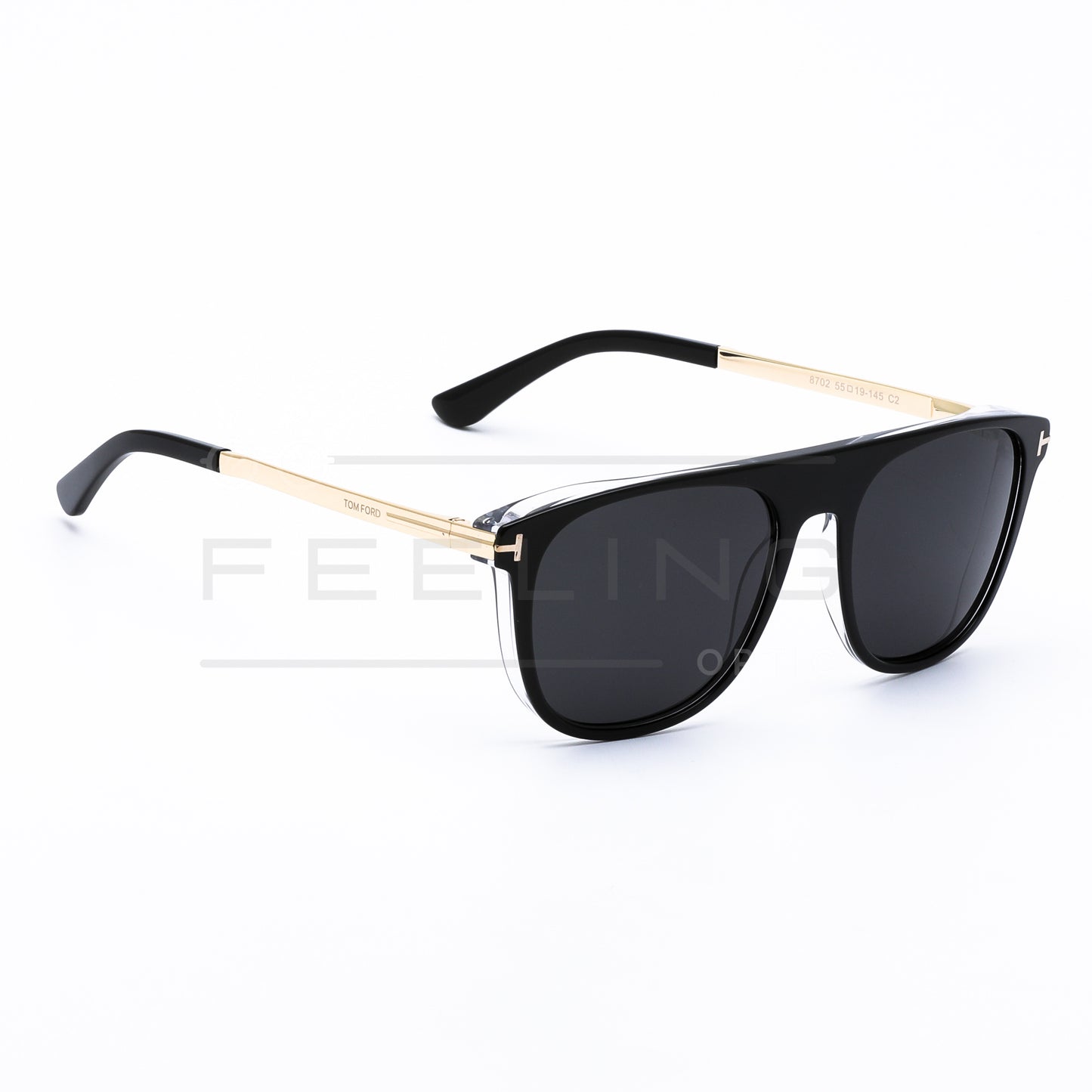 TOM FORD 8702 - Noir & Gold