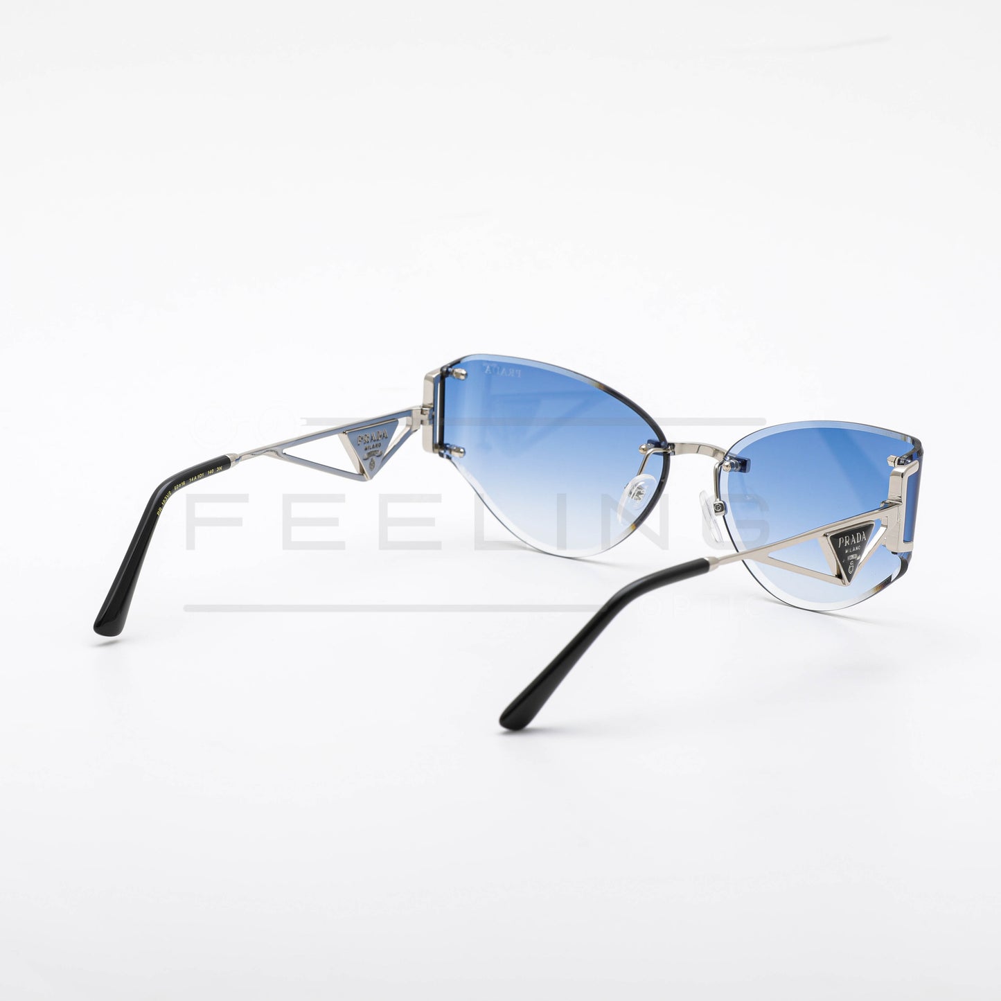 PRADA PRA193VS - Bleu & Gris