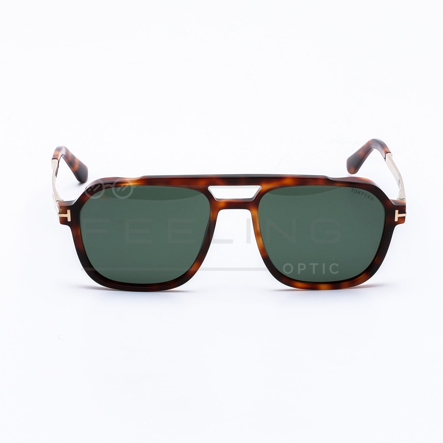 TOM FORD 8701 - Vert & Tigré