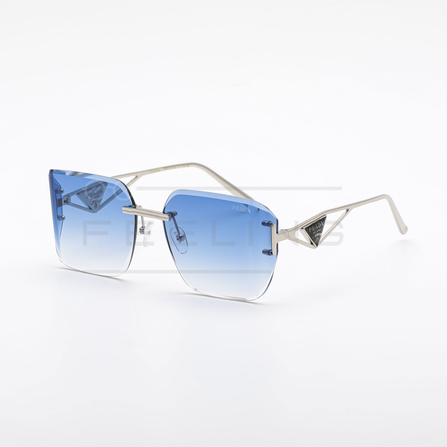 PRADA PRA189VS - Bleu & Gris