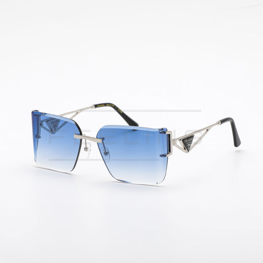 PRADA PRA194VS - Bleu & Gris