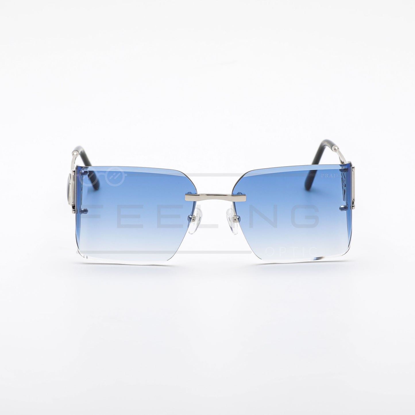 PRADA PRA194VS - Bleu & Gris
