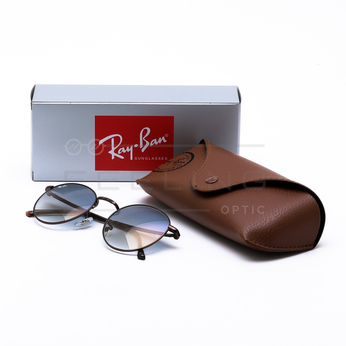 RAYBAN NEW ROUND RB-3637 - Bleu & Noir