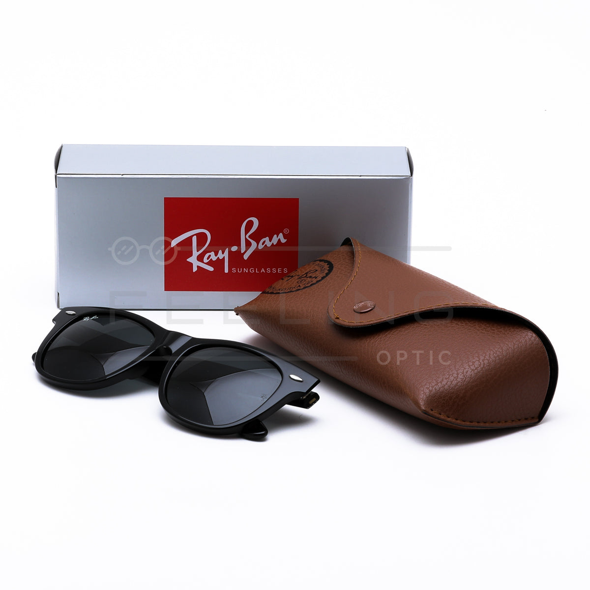 RAYBAN WAYFARER RB-2140N - Full Black (Grande Taille)
