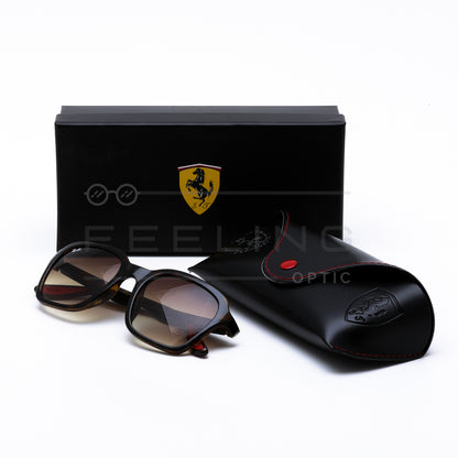 RAYBAN FERRARI RB-4343M - Marron Havane
