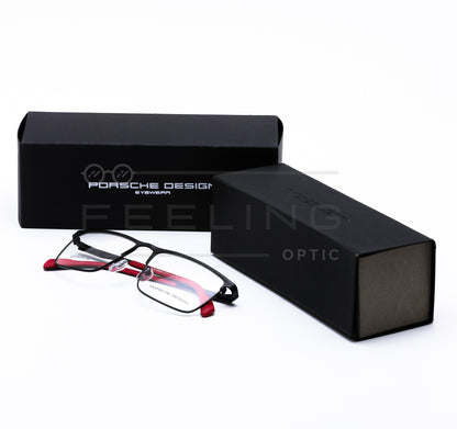 PORSCHE DESIGN - Noir & Rouge