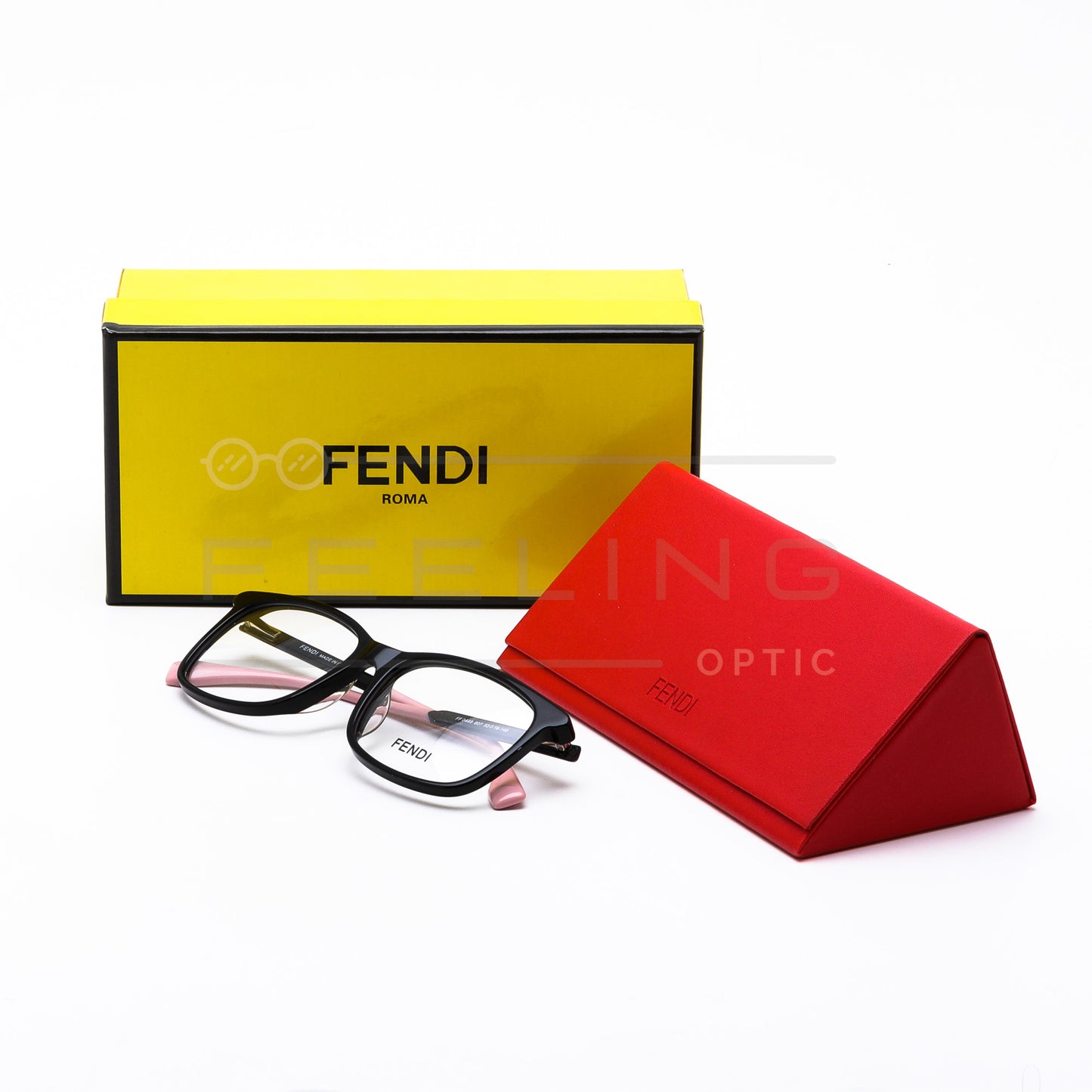 FENDI FF0449 - Noir & Rose