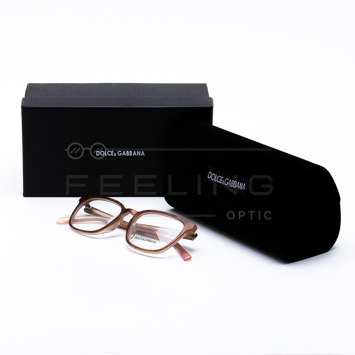 DOLCE GABBANA DG3307 - Marron Rose