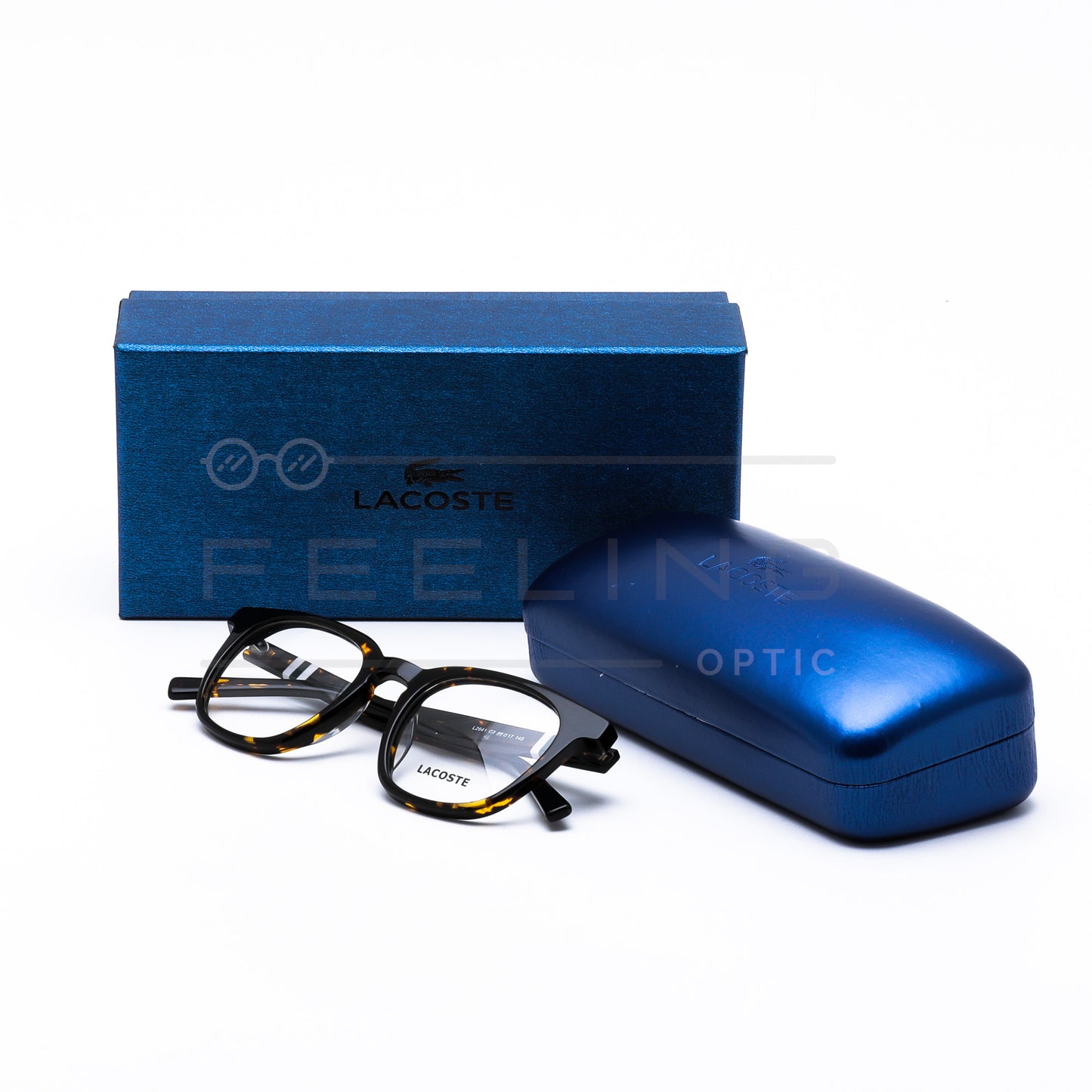 LACOSTE L2641 - Noir & Havane