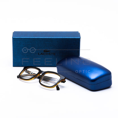 LACOSTE L2646 - Noir & Orange