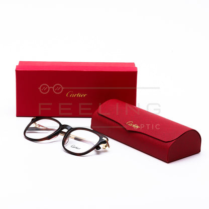 CARTIER CT0248O Marron & Gold