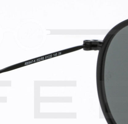 RAYBAN Double Bridge RB-3647N - Full Black