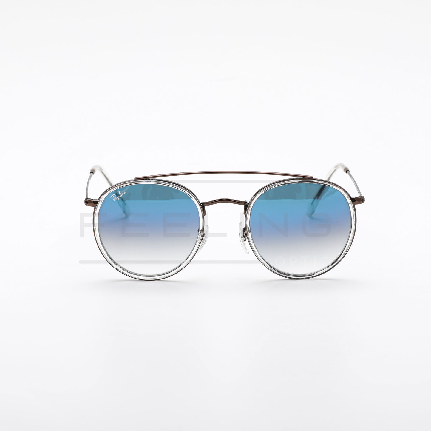 RAYBAN Double Bridge RB-3647N - Bleu & Gris