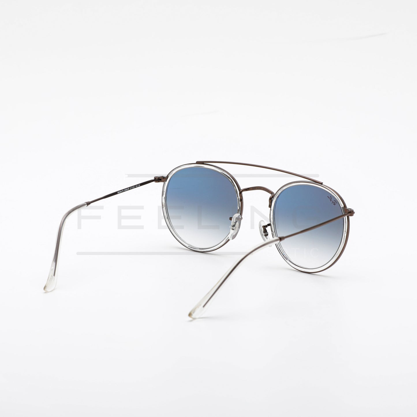 RAYBAN Double Bridge RB-3647N - Bleu & Gris