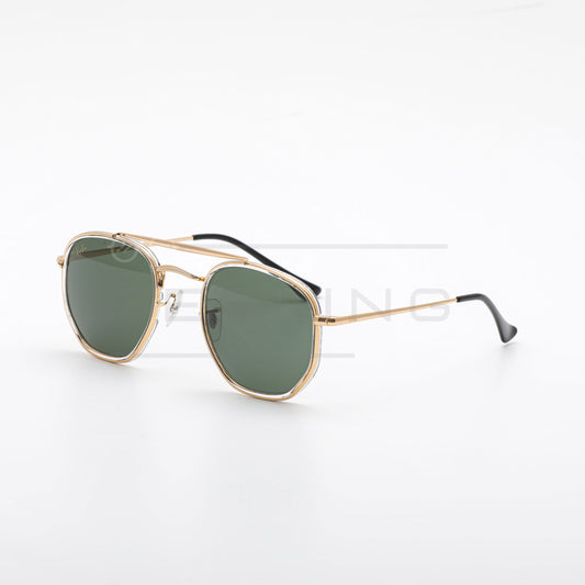 RAYBAN MARSHAL II RB-3648M - Vert & Gold