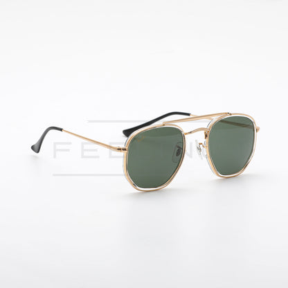 RAYBAN MARSHAL II RB-3648M - Vert & Gold