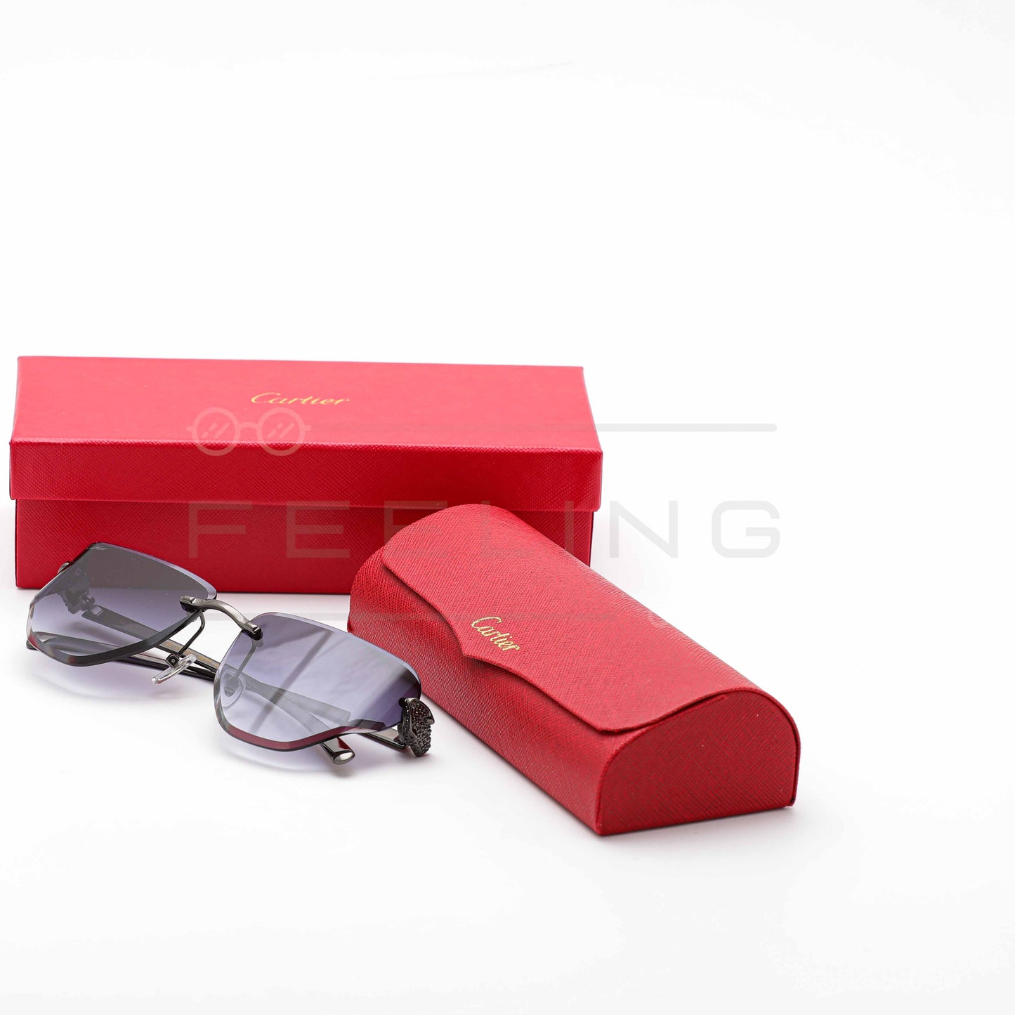 CARTIER CT0642S - Noir & Gris