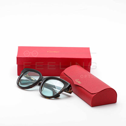 CARTIER CT0316 - Bleu Ciel & Havane