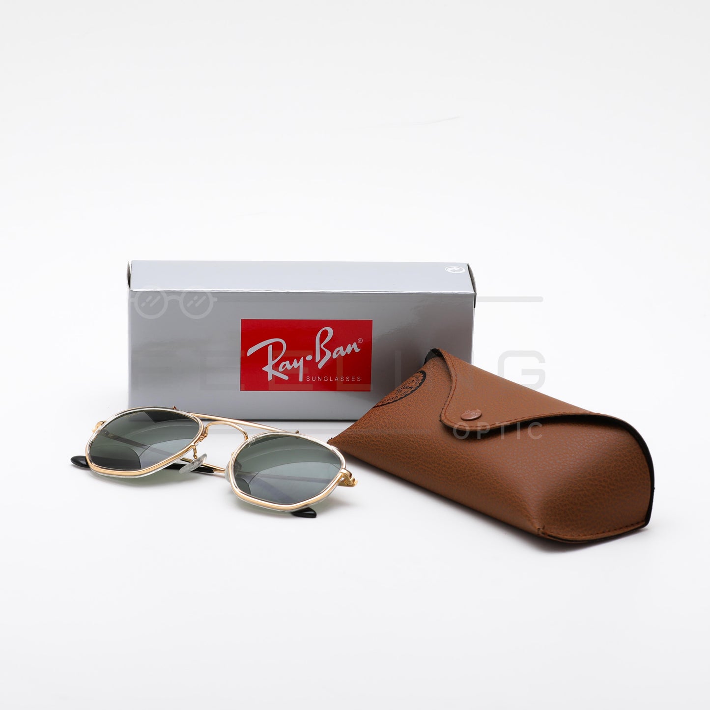 RAYBAN MARSHAL II RB-3648M - Vert & Gold