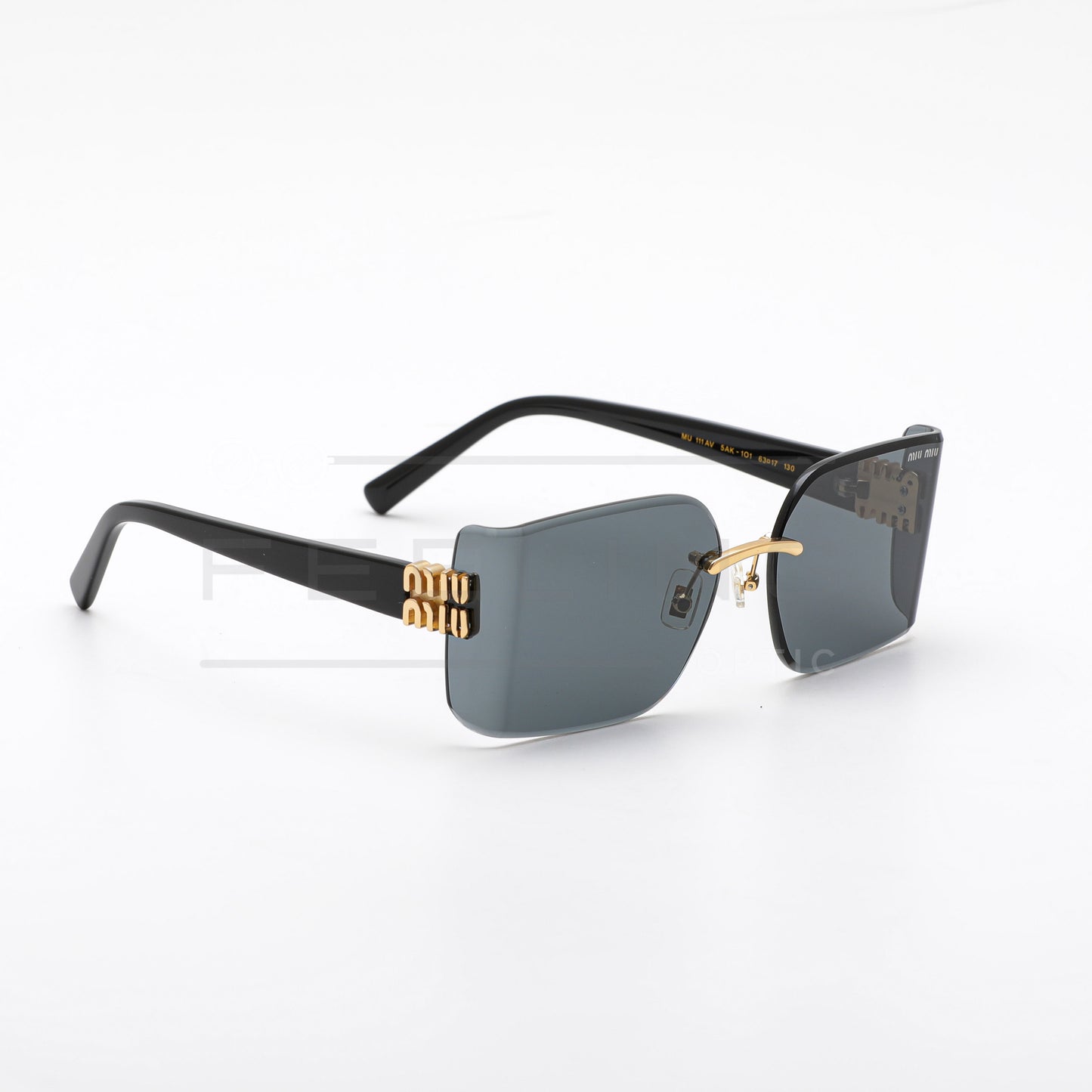 MIU MIU 111AV - Noir & Gold