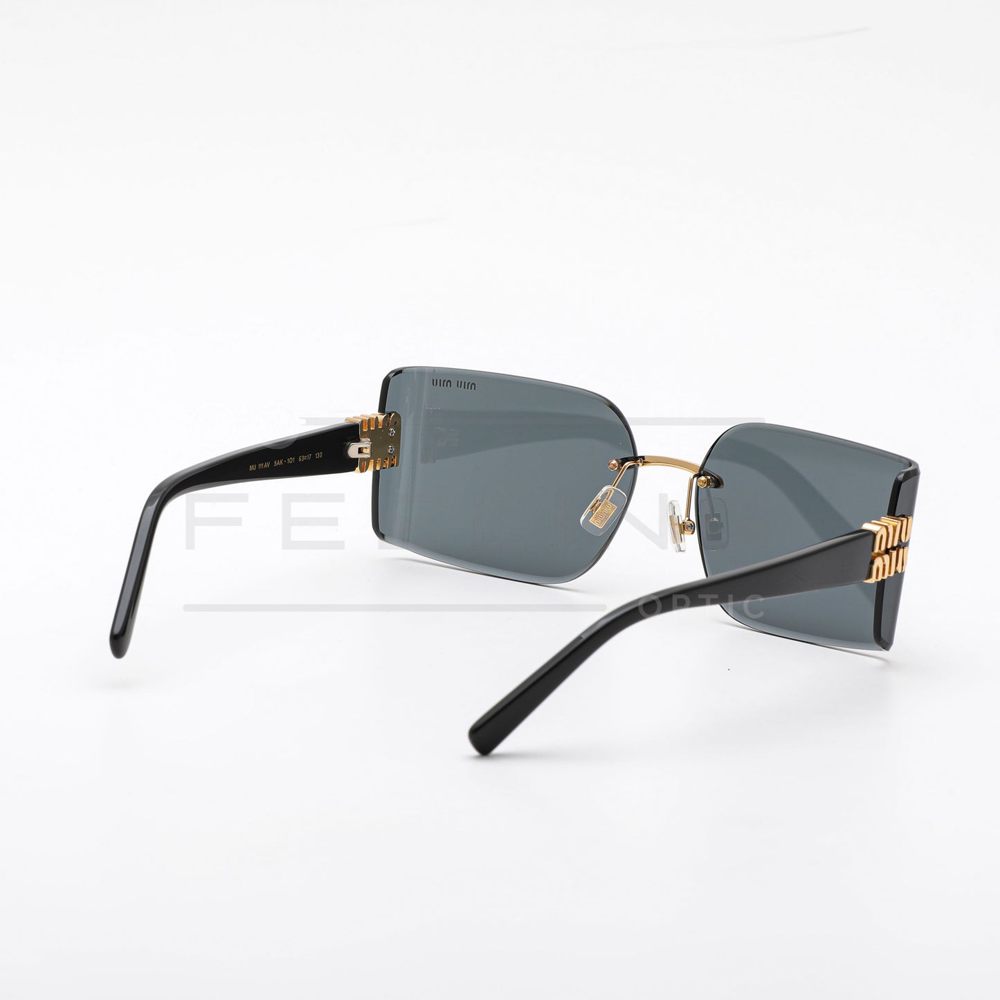MIU MIU 111AV - Noir & Gold