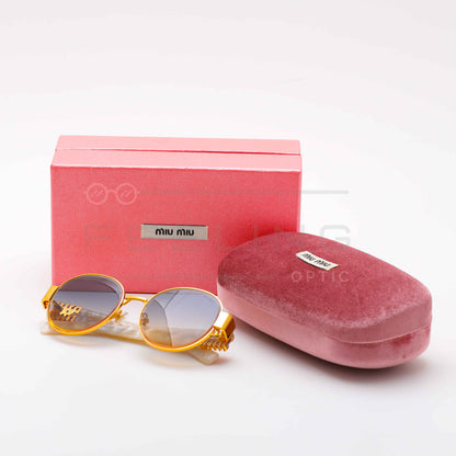 MIU MIU 116AV - Bleu & Gold